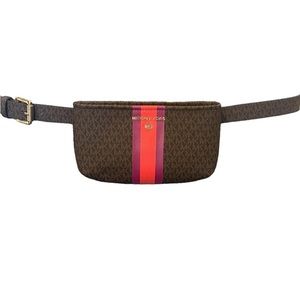 Michael Kors Tri Color Limited Belt Bag NWT